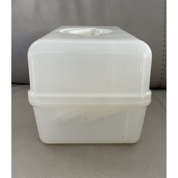 Vintage Disney Mickey Mouse craft Makeup Tackle box Caboodle Style EUC - Picture 7 of 10